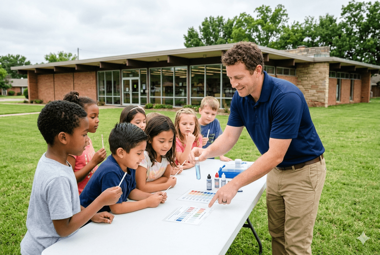 Clearwater Pool & Spa's involvement with Rudisill Community Center in Tulsa, Oklahoma