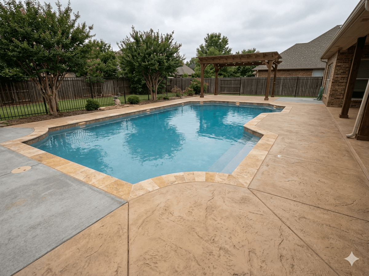 Deck & Coping Renovation — Renovations by Clearwater Pool & Spa in Jenks, Oklahoma