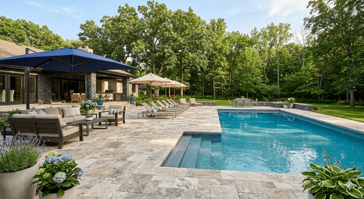 Pool + Spa Combo — Spas by Clearwater Pool & Spa in Sand Springs, Oklahoma